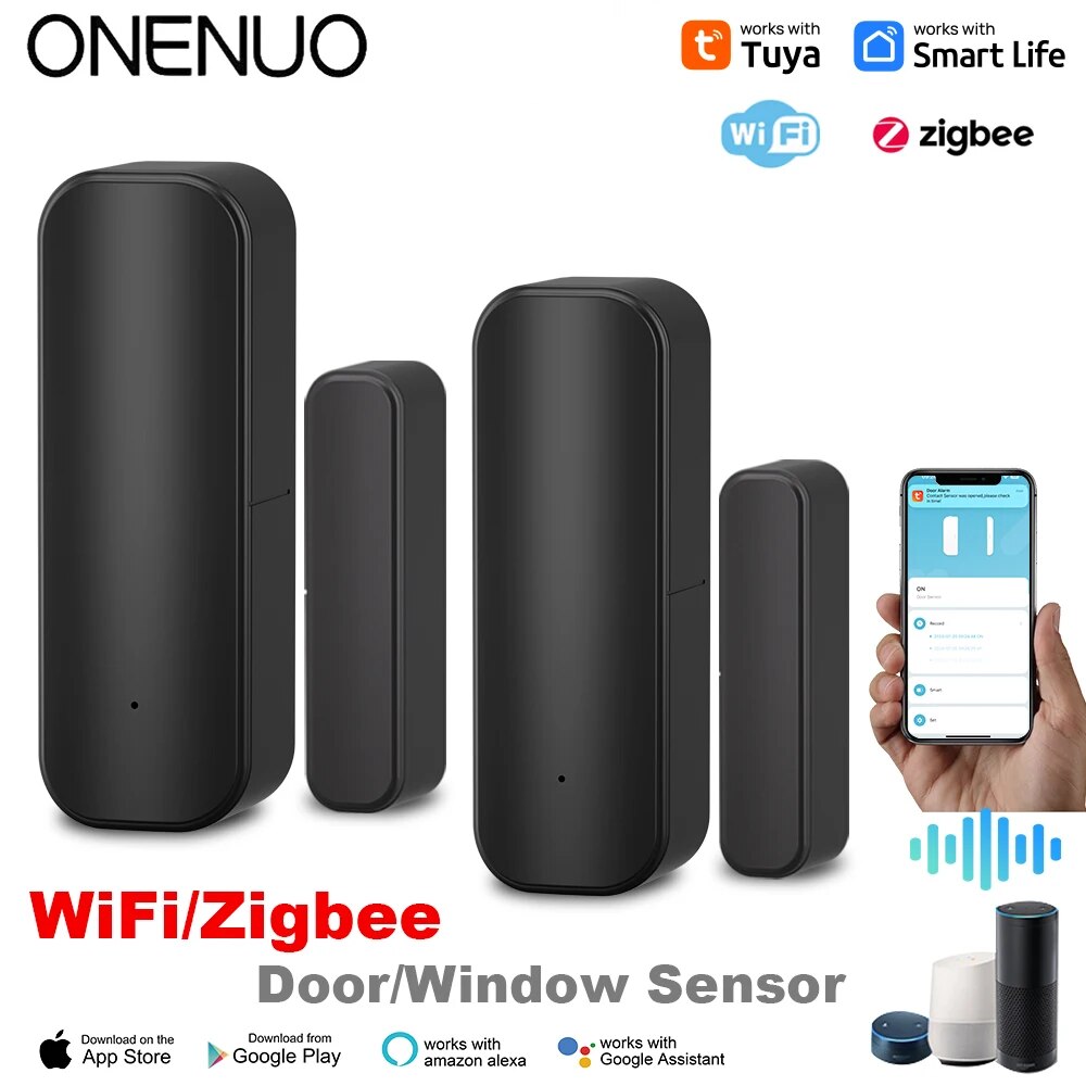 Home Security Gadgets - Tuya-Capteur d'ouverture et de fermeture de
