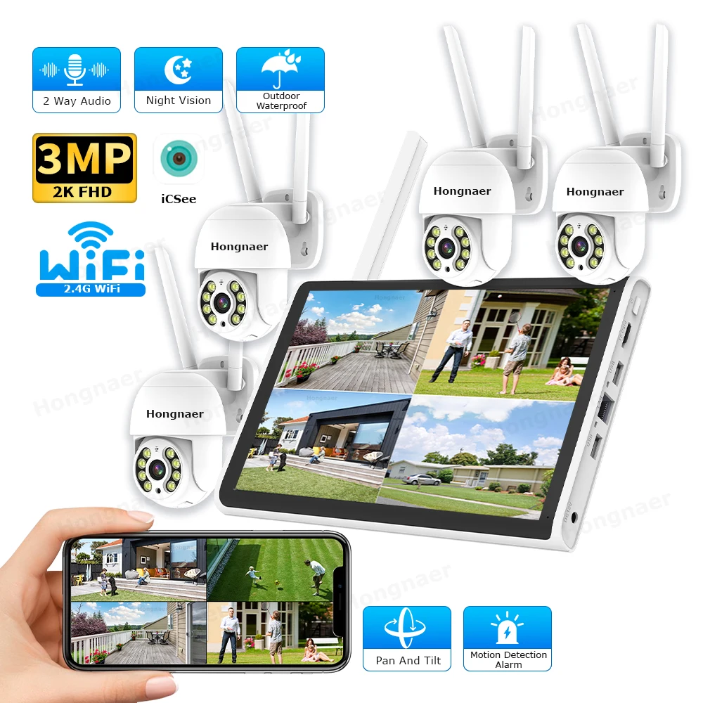 Home Security Systems - Kit de Système de Caméras de