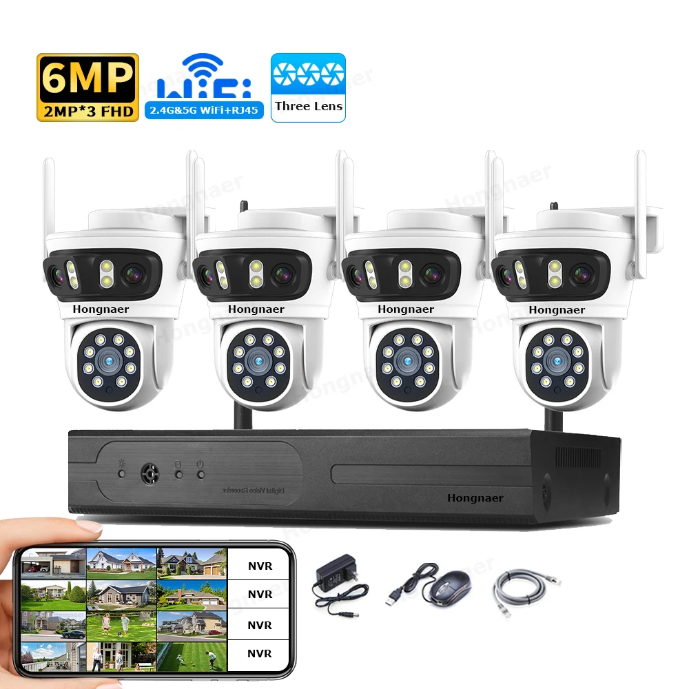 Home Security Systems - Kit Système de Caméras de Surveillance