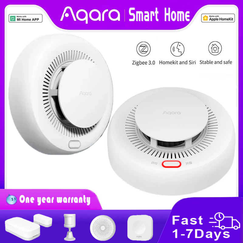 Home Security Gadgets - Aqara – détecteur de fumée intelligent