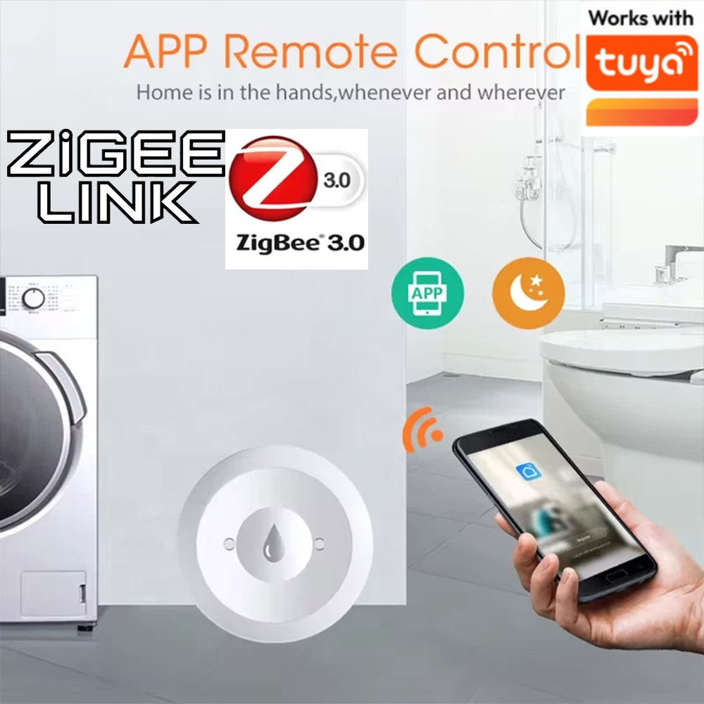 Home Security Monitor - Capteur intelligent de fuite d'eau Tuya