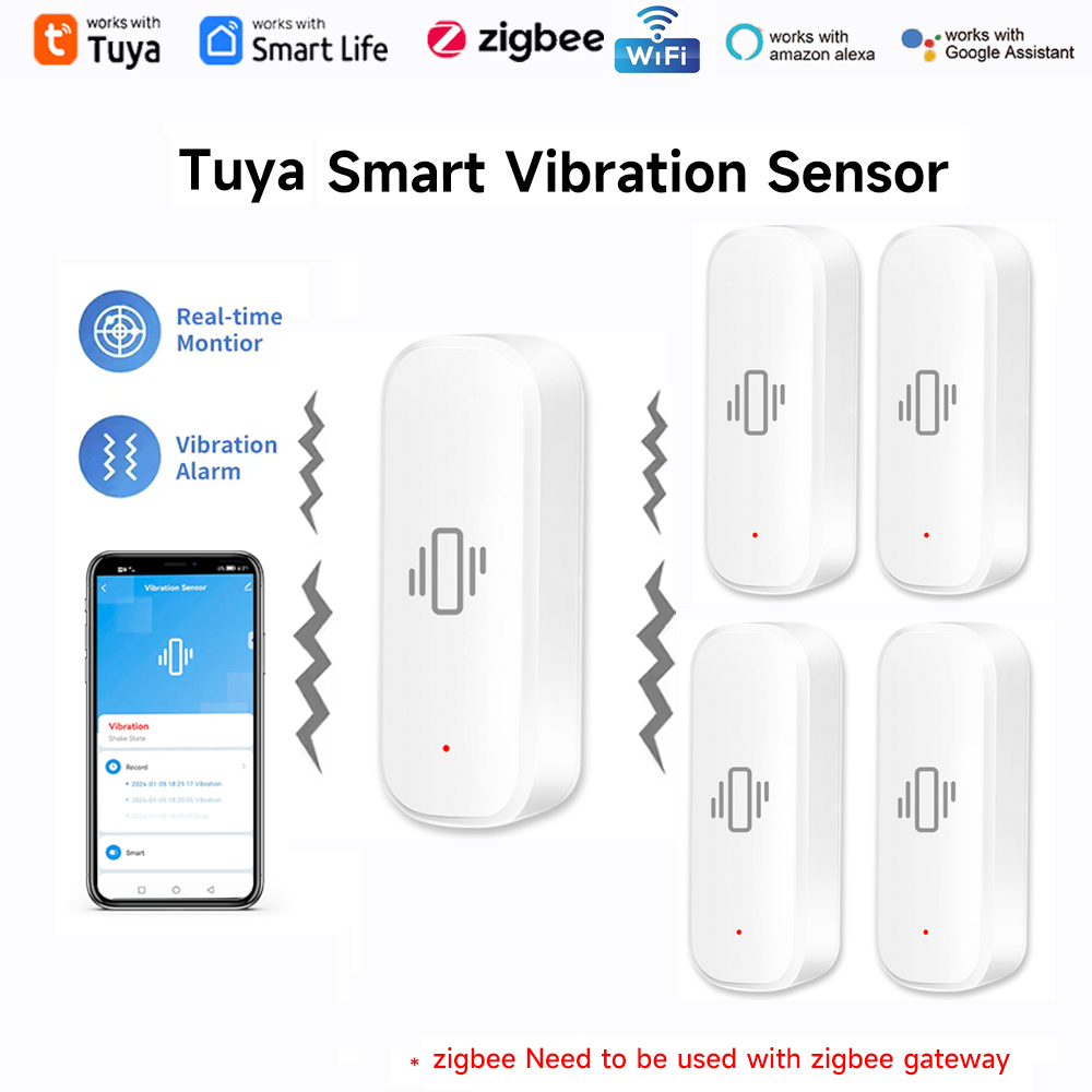 Capteur de vibration intellige - Home Security Alarm avis et prix