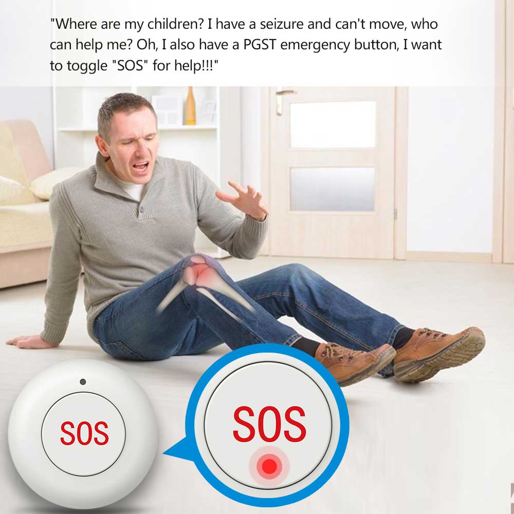 Bouton SOS sans fil, sonnette  - Home Security Services avis et prix