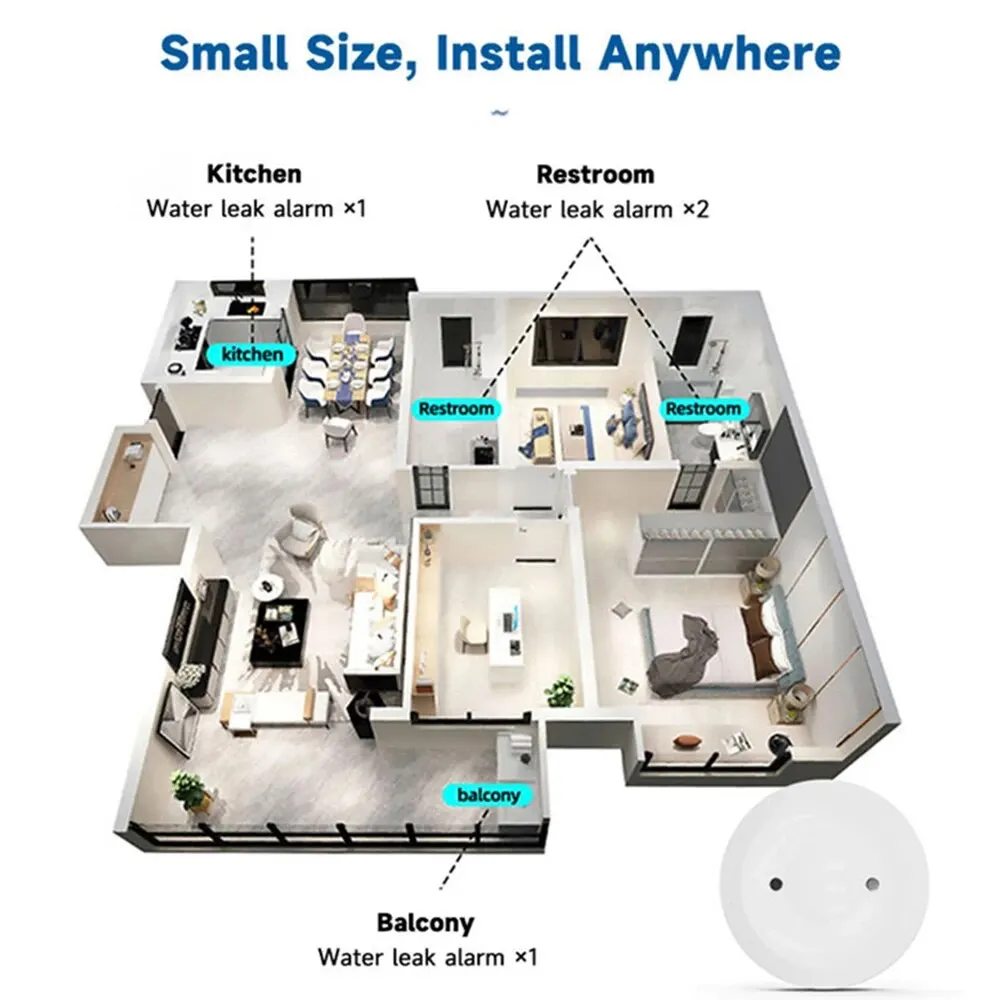 Capteur intelligent de fuite d - Home Security Monitor avis et prix