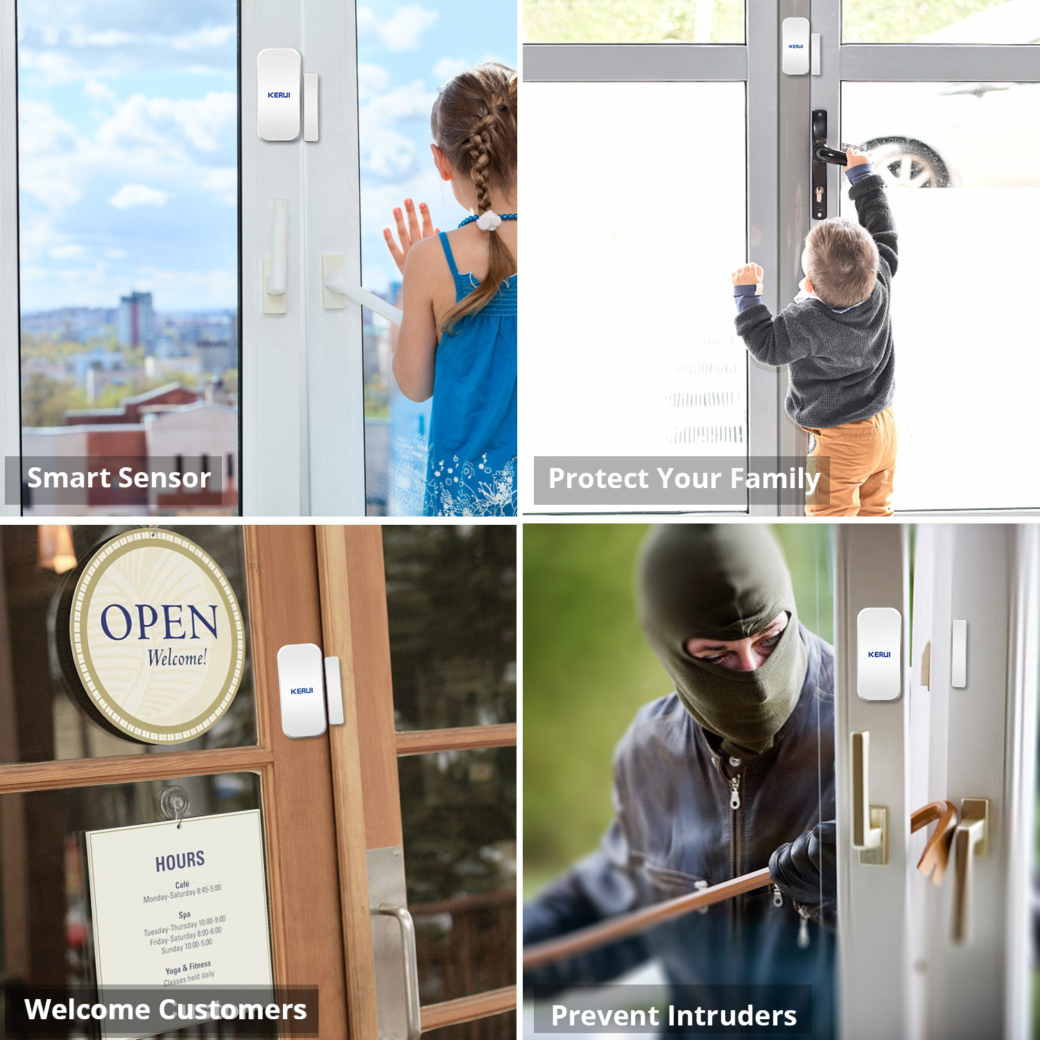 Détecteur de capteur magnétiqu - Home Security Gadgets avis et prix