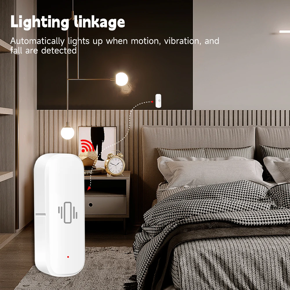 Capteur de vibration intellige - Home Security Alarm avis et prix