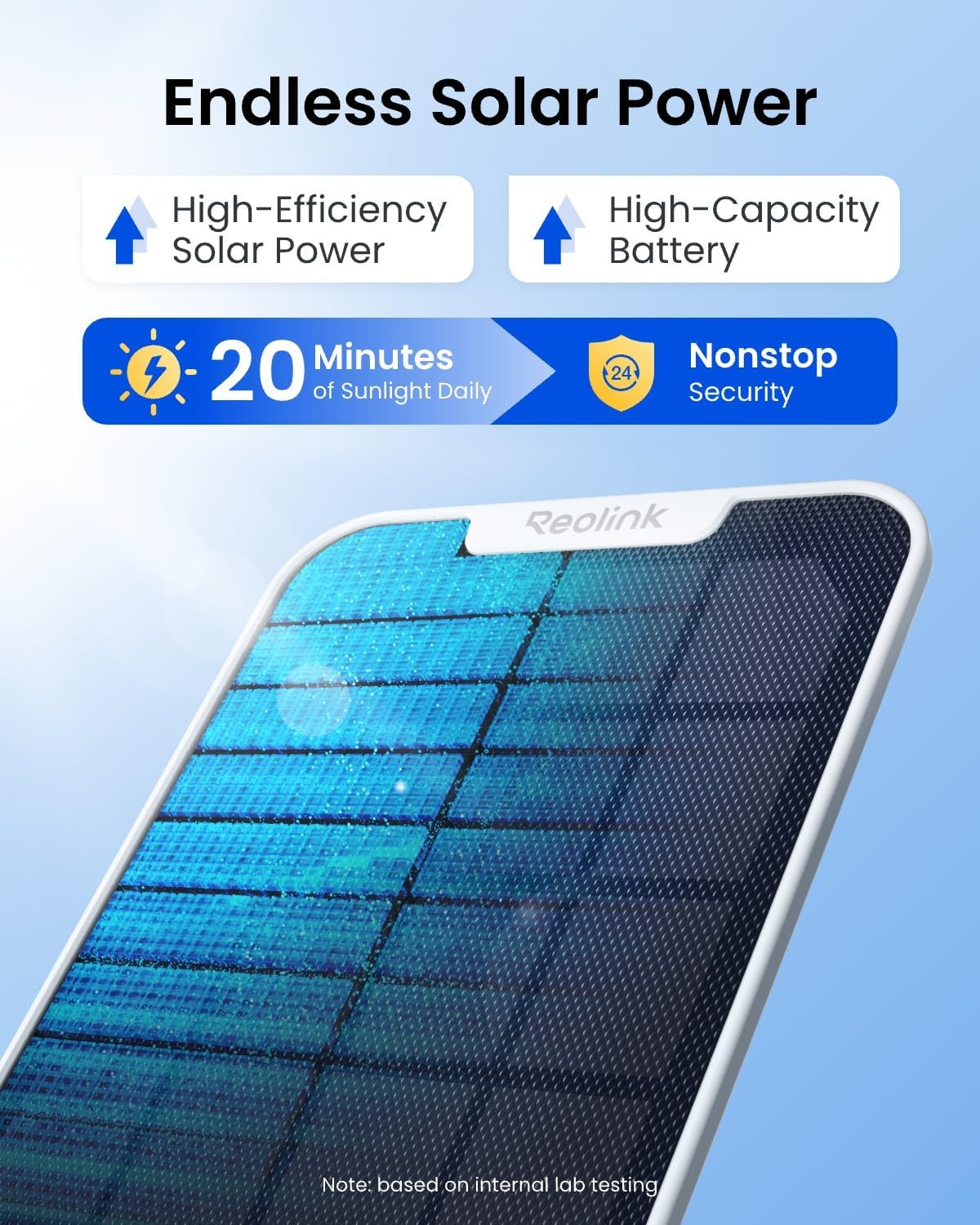 Caméra de sécurité solaire 4K  - Home Security No Subscription avis et prix