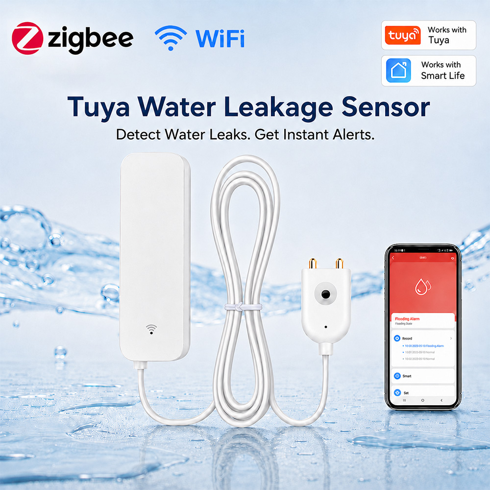 Détecteur de fuite d'eau ZigBe - Home Security Alarm avis et prix