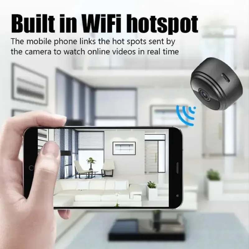 Nouveau A9 caméra Wifi 1080p H - Home Security Services avis et prix