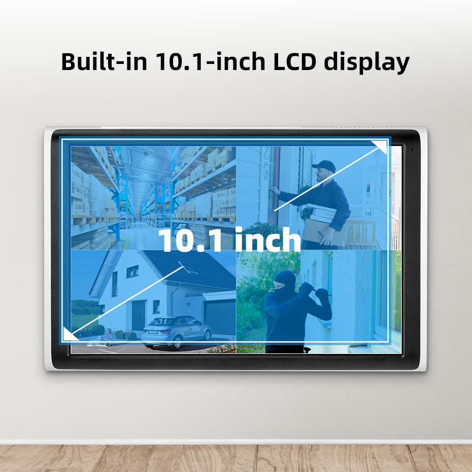 KERUI 2K 3K 4MP 8CH NVR WIFI O - Home Security Monitor avis et prix