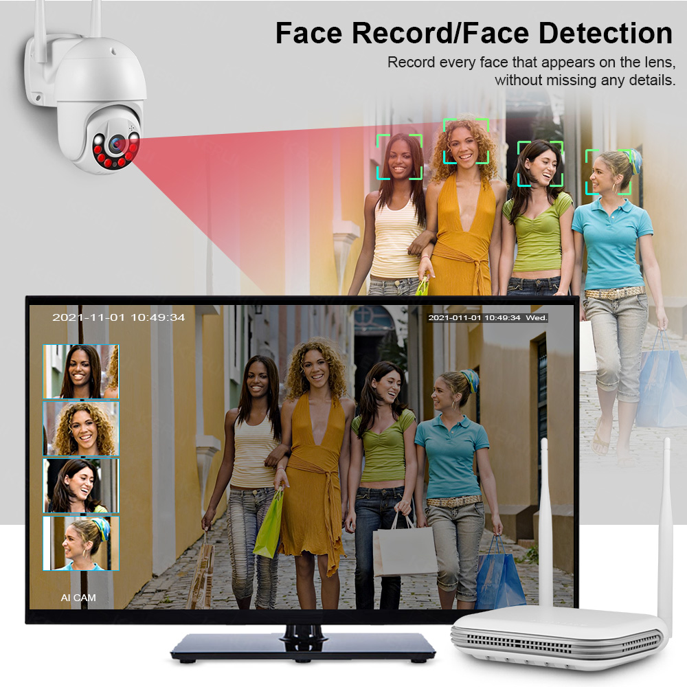 KERUI 2K 3K 4MP 8CH NVR WIFI O - Home Security Monitor avis et prix
