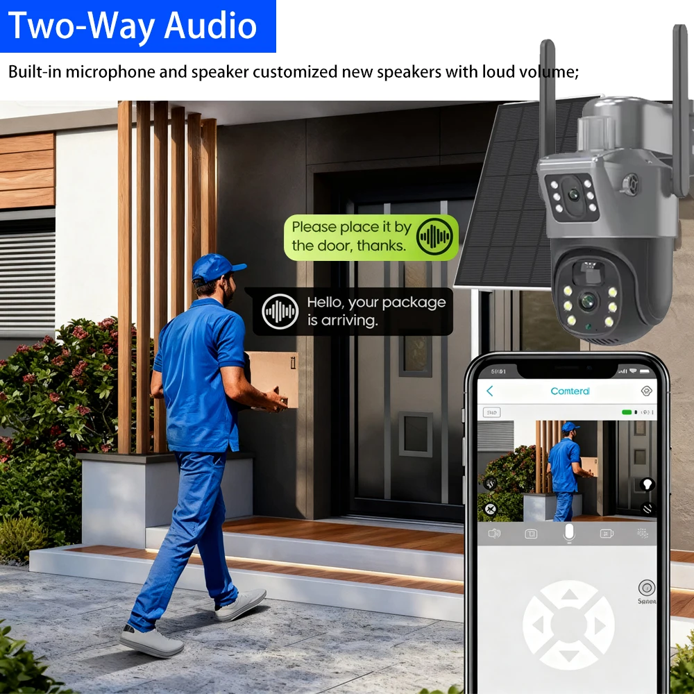 Eseecloud 8MP extérieur solair - Home Security Alarm avis et prix