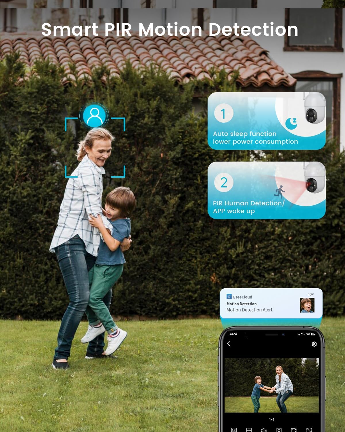 Caméras de sécurité extérieure - Home Security No Subscription avis et prix