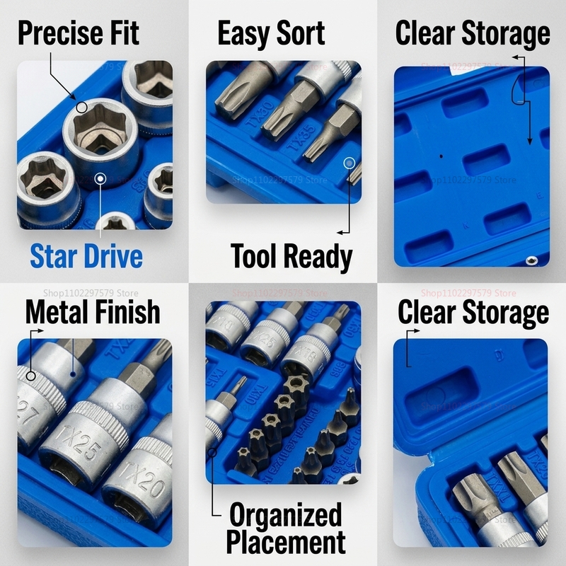 Kit d'outils portables 34 pièc - Home Security Project avis et prix