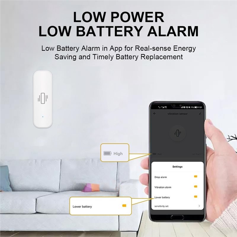 【VALUE MONEY】Capteur de vibrat - Home Security Alarm avis et prix