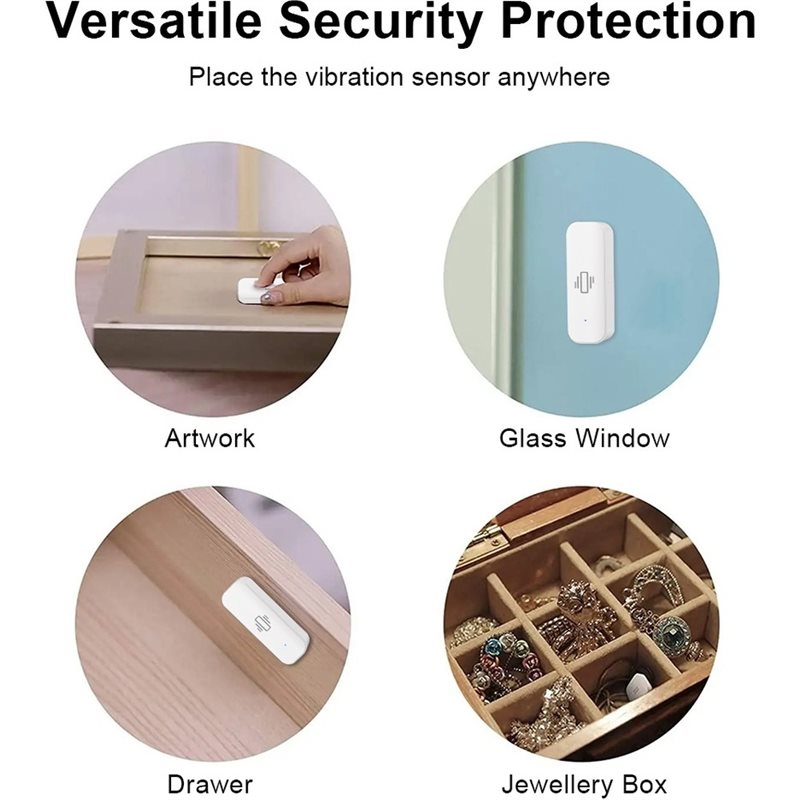 【VALUE MONEY】Capteur de vibrat - Home Security Alarm avis et prix