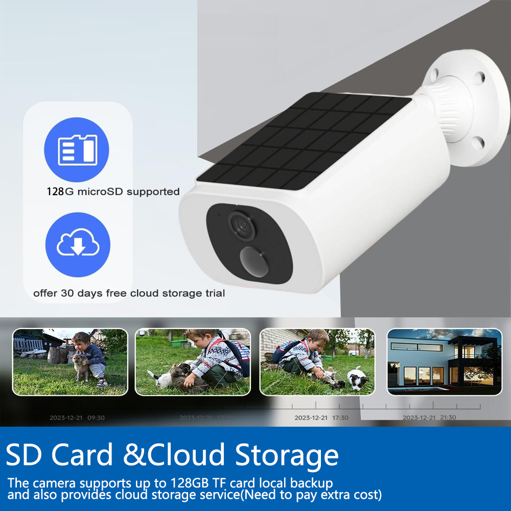 Caméra de sécurité solaire Tuy - Home Security Alarm avis et prix