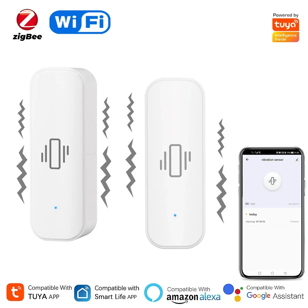 Capteur de vibration intellige - Home Security Alarm avis et prix