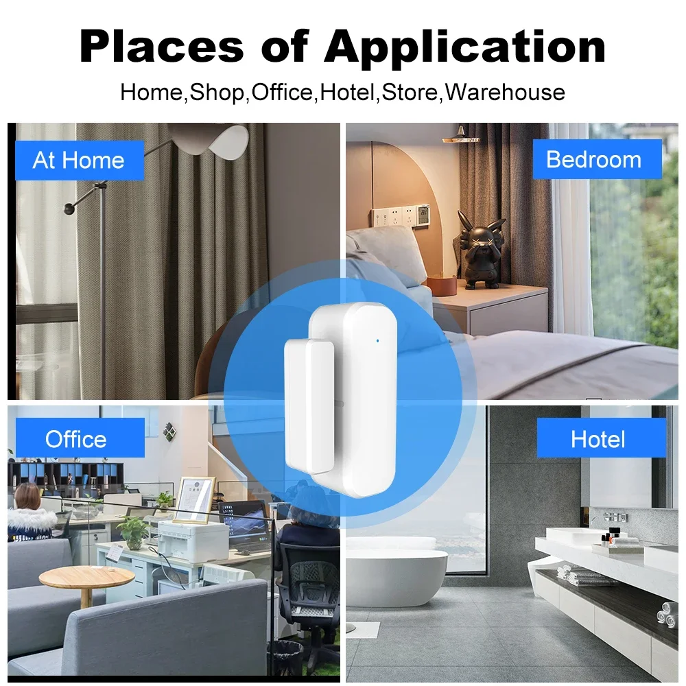 Capteur de porte/fenêtre ZigBe - Home Security Gadgets avis et prix