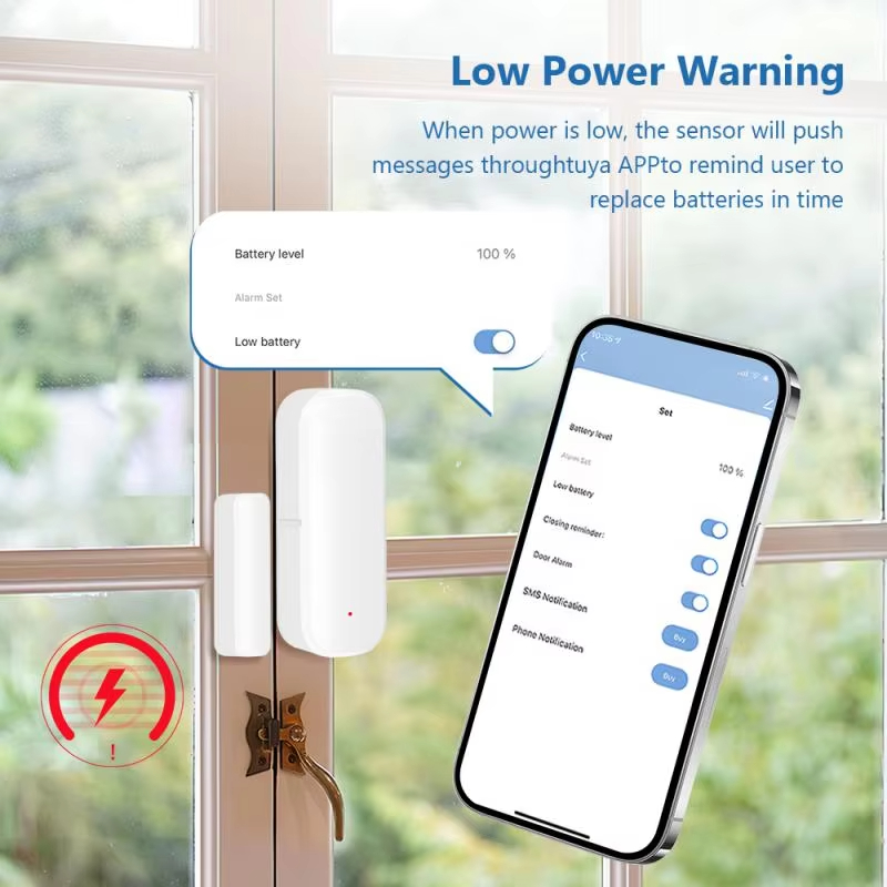 Capteur de porte/fenêtre ZigBe - Home Security Gadgets avis et prix